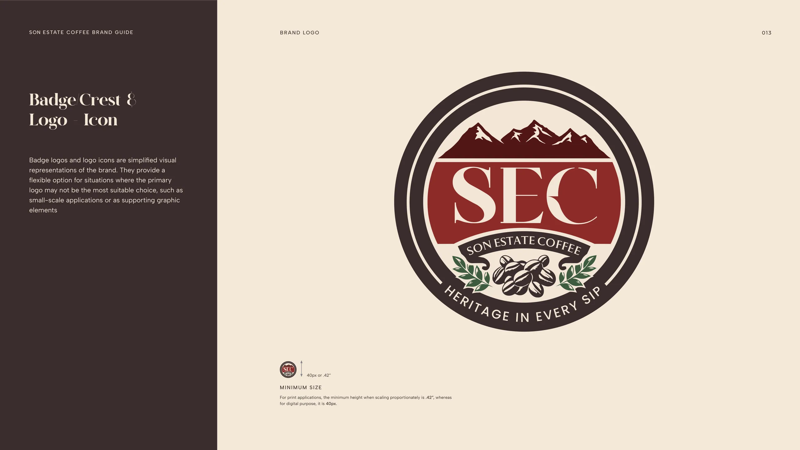 Son Estate Coffee brand identity 7